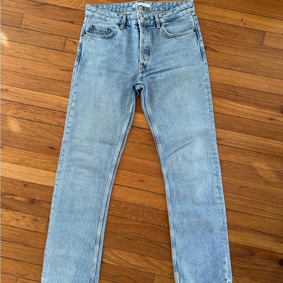 Zara Other - Zara Light Blue Slim Straight Jeans